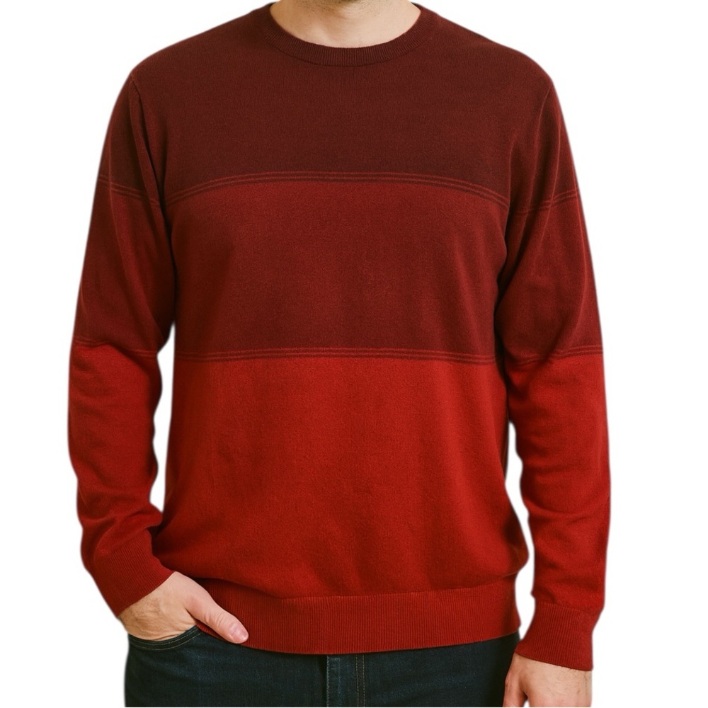 GAP Burgundy Knit Pullover for Men
